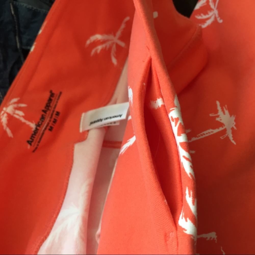 AA forward crop legging set in coral palm NWOT Med - Picture 15 of 16